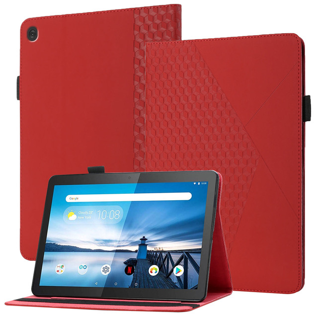 Klapki skórzane etui do Lenovo Tab M10 Plus TB-X606F X606X 10.3 P11 J606F M10 TB-X605F X505X M10HD Gen2 10.1 TB-X306F - Wianko - 6