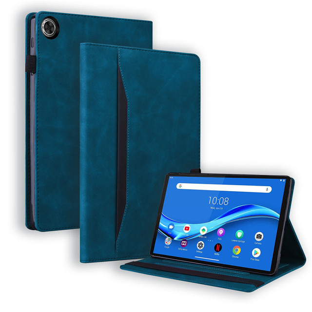 Klapki skórzane etui do Lenovo Tab M10 Plus TB-X606F X606X 10.3 P11 J606F M10 TB-X605F X505X M10HD Gen2 10.1 TB-X306F - Wianko - 119