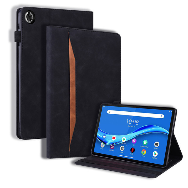 Klapki skórzane etui do Lenovo Tab M10 Plus TB-X606F X606X 10.3 P11 J606F M10 TB-X605F X505X M10HD Gen2 10.1 TB-X306F - Wianko - 116