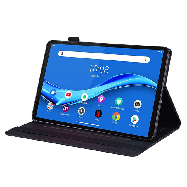 Klapki skórzane etui do Lenovo Tab M10 Plus TB-X606F X606X 10.3 P11 J606F M10 TB-X605F X505X M10HD Gen2 10.1 TB-X306F - Wianko - 112