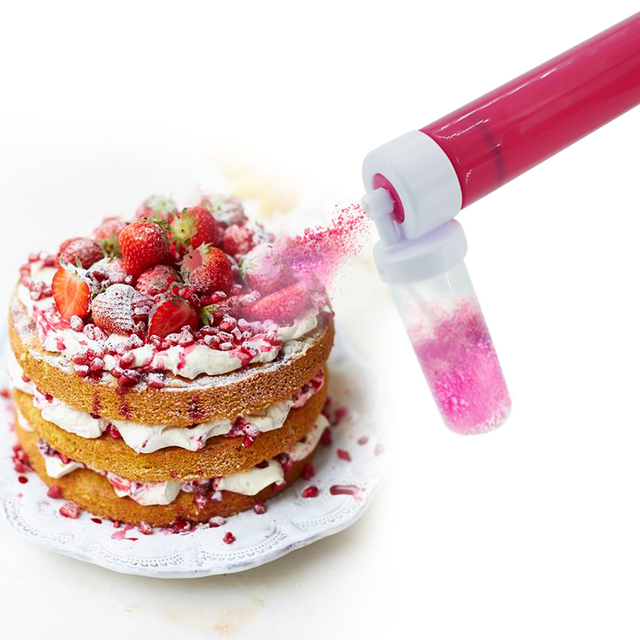 Zestaw do pieczenia z pompką do kolorowania ciasta Airbrush i narzędziami do dekoracji babeczek i deserów - Wianko - 10