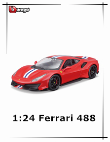 Model odlewania symulacji Ferrari SF1000 #5 #16 2020 F1 zespół Bburago 1:43 - Wianko - 3