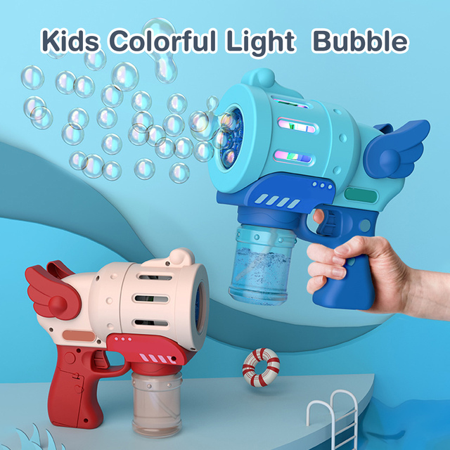 Elektryczna pięcioramienna maszyna do baniek mydlanych dla dzieci z kategorią Bańki - Wianko - 6