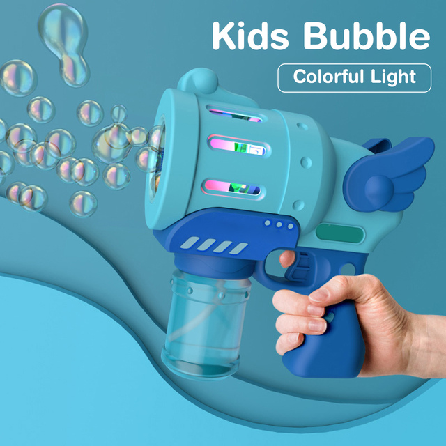 Elektryczna pięcioramienna maszyna do baniek mydlanych dla dzieci z kategorią Bańki - Wianko - 7