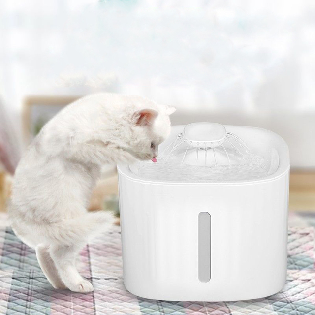 Automatyczna fontanna dla kotów 3L - podajnik wody o dużej pojemności z filtrem i wyciszonym działaniem - Wianko - 20