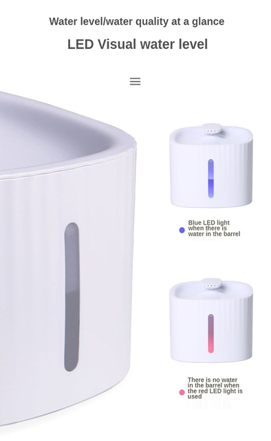 Automatyczna fontanna dla kotów 3L - podajnik wody o dużej pojemności z filtrem i wyciszonym działaniem - Wianko - 11