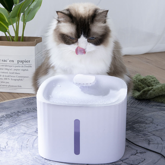 Automatyczna fontanna dla kotów 3L - podajnik wody o dużej pojemności z filtrem i wyciszonym działaniem - Wianko - 4