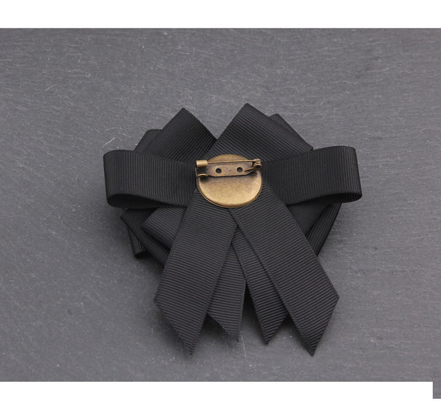 Elegancka broszka Vintage Queen Cameo z wstążką w kształcie kokardki dla kobiet - czarna perła na broszce do stanika lub płaszcza - Wianko - 17