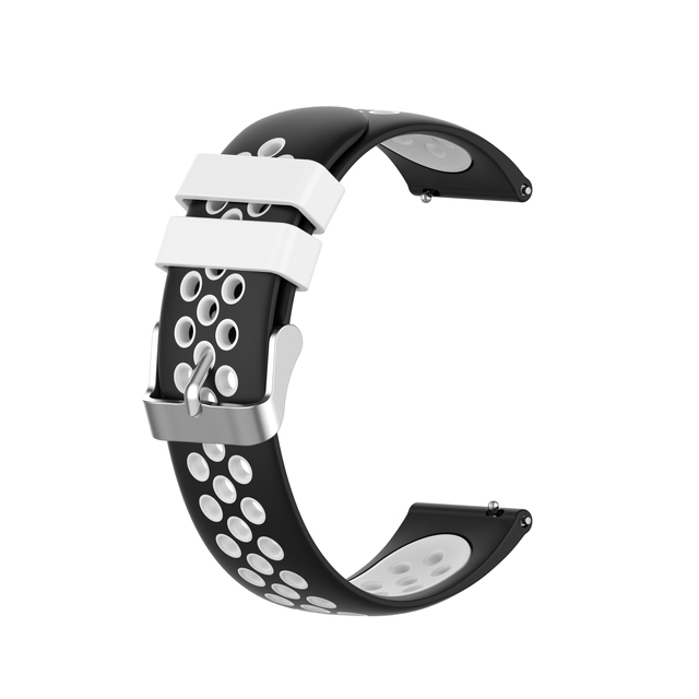 Pasek do zegarka Garmin Vivoactive 4s - miękki, silikonowy, oddychający, 18mm - Wianko - 12