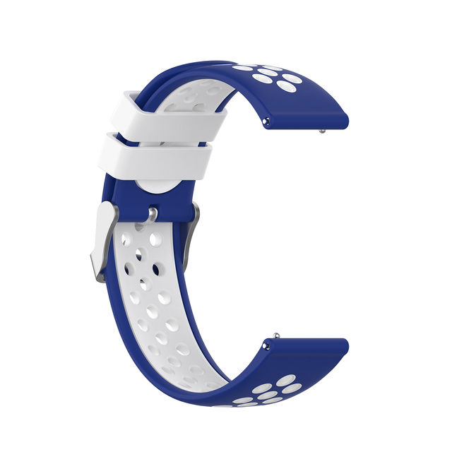 Pasek do zegarka Garmin Vivoactive 4s - miękki, silikonowy, oddychający, 18mm - Wianko - 49