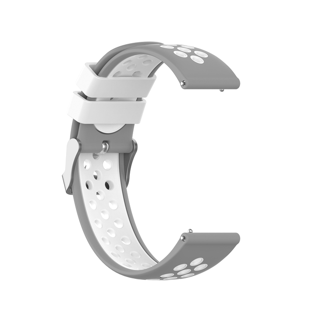 Pasek do zegarka Garmin Vivoactive 4s - miękki, silikonowy, oddychający, 18mm - Wianko - 44