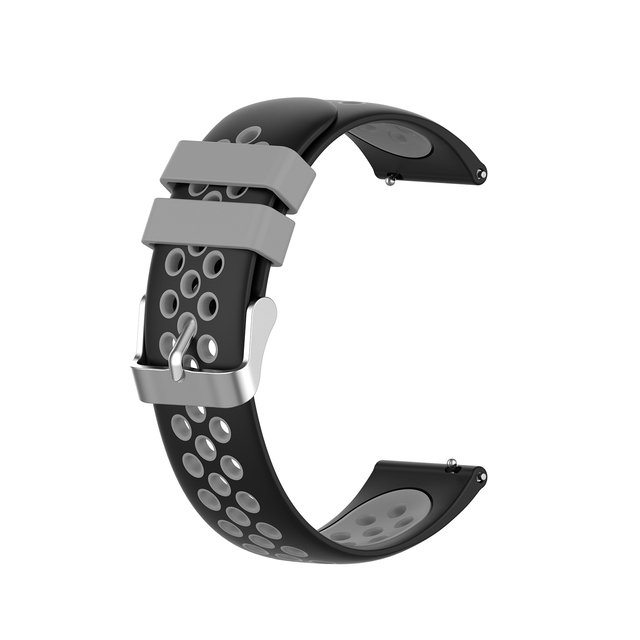 Pasek do zegarka Garmin Vivoactive 4s - miękki, silikonowy, oddychający, 18mm - Wianko - 30