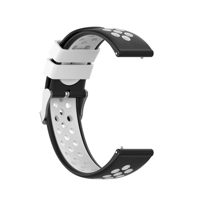 Pasek do zegarka Garmin Vivoactive 4s - miękki, silikonowy, oddychający, 18mm - Wianko - 10