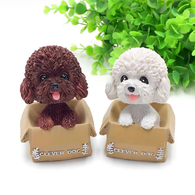 Narzędzie do dekoracji ciast - symulacyjna figurka psa Teddy Dog w kartonie - Wianko - 2