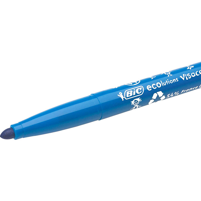 Długopis BIC Kids Visacolor XL Jumbo 12 kolorów do rysowania, malarstwa i kaligrafii - Wianko - 4