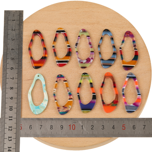Kolczyki złącza/geometria kształt/kolczyk Stud/DIY Making/wisiorek/Charms/akcesoria do biżuterii/handmade (50 sztuk) - Wianko - 10