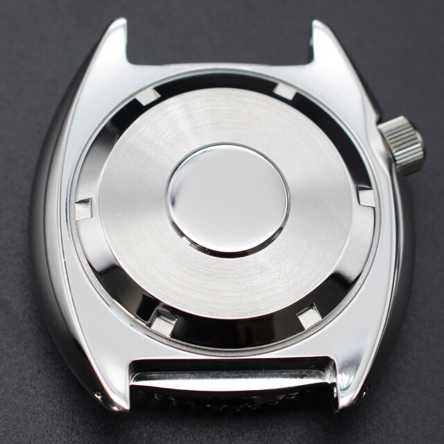Zegarek męski CASE dla Seiko NH35/NH36, 45mm stal nierdzewna 316L, szafirowe szkło, tarcza 28.5mm - Wianko - 2