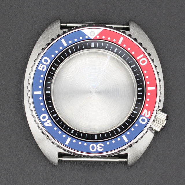 Zegarek męski CASE dla Seiko NH35/NH36, 45mm stal nierdzewna 316L, szafirowe szkło, tarcza 28.5mm - Wianko - 13