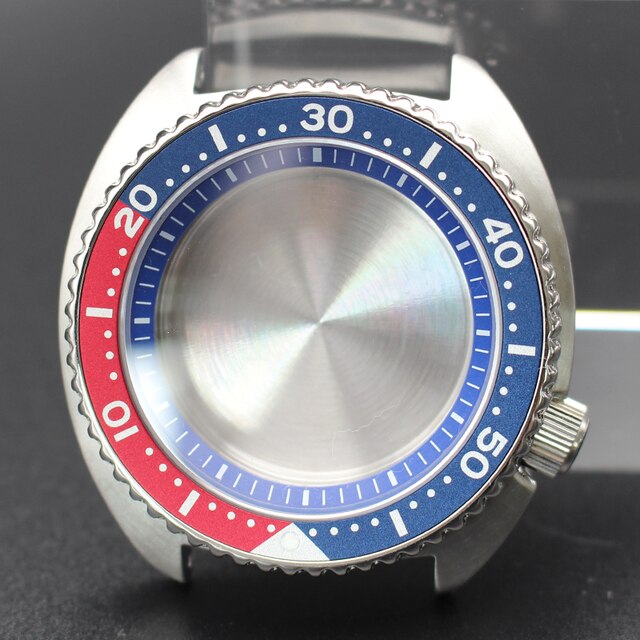 Zegarek męski CASE dla Seiko NH35/NH36, 45mm stal nierdzewna 316L, szafirowe szkło, tarcza 28.5mm - Wianko - 6
