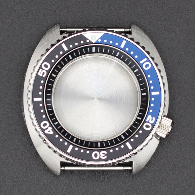 Zegarek męski CASE dla Seiko NH35/NH36, 45mm stal nierdzewna 316L, szafirowe szkło, tarcza 28.5mm - Wianko - 14