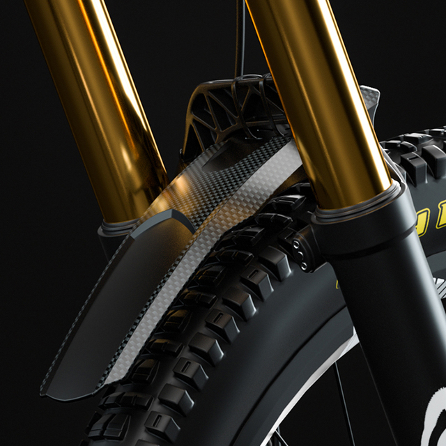 Przedni i tylny błotnik rowerowy MTB - osłona przeciwbłotna skrzydeł, część zamienna do rowerów szosowych i górskich - Wianko - 4