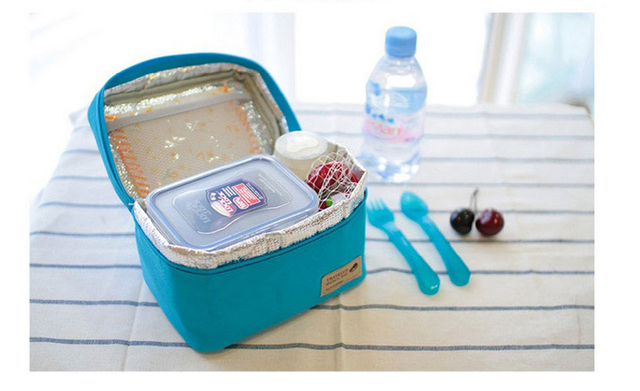 Praktyczna, mała torba chłodząca z wodoodporną izolacją termiczną dla puszek, butelek wina i jedzenia, idealna na piknik i lunch - Wianko - 12