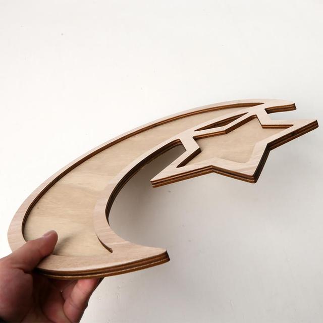Prostokątna drewniana tacka DIY do ekologicznych naczyń stołowych - Wianko - 25