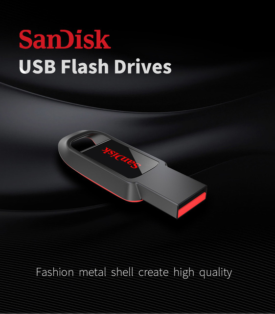 Pamięć USB SanDisk 2.0 - 128GB, 64GB, 32GB, 16GB - dysk flash USB do telefonu - Wianko - 2
