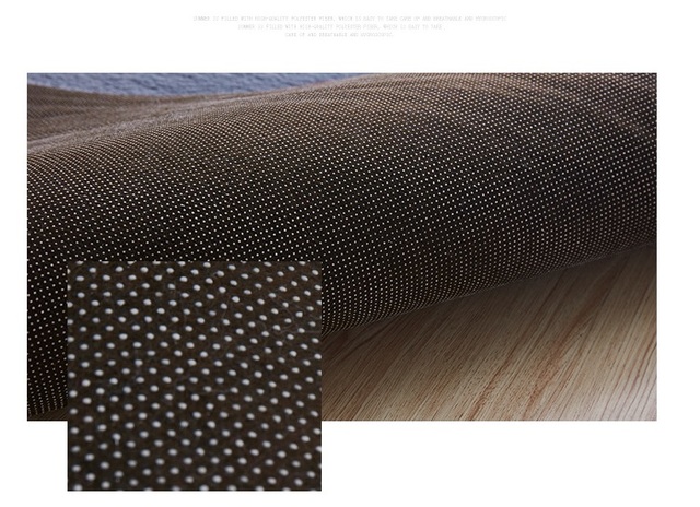 Dywan RULDGEE styl skandynawski zamszowy 3D z geometrycznym drukiem - do sypialni i salonu - Wianko - 33