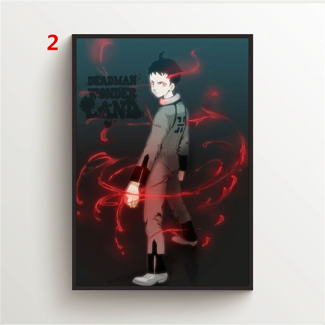 Plakat na ścianę Deadman Kraina Czarów Igarashi Ganta Shiro - Obraz dekoracyjny Anime na płótnie (Malarstwo i kaligrafia) - Wianko - 14