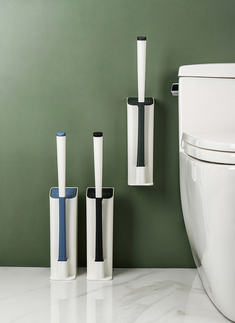 Jednorazowa szczotka do wc, długa rączka, wymienna, Closestool WC Cleaner Tools - Wianko - 14