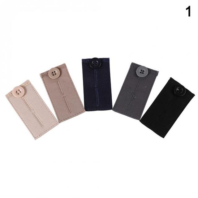 Spodnie z regulacją talii dla mężczyzn i kobiet z przyciskiem DIY, z wykończeniem w kolorze złotym - Wianko - 16