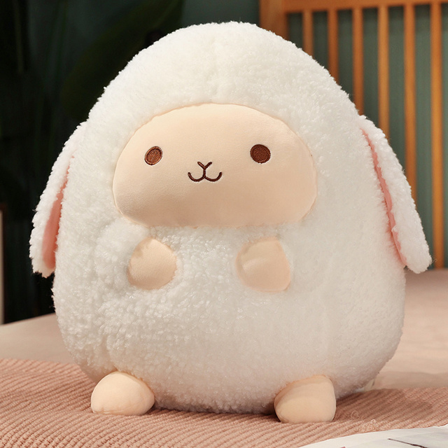 Pluszowa poduszka w kształcie owcy - piękny prezent dla dzieci - Wianko - 4