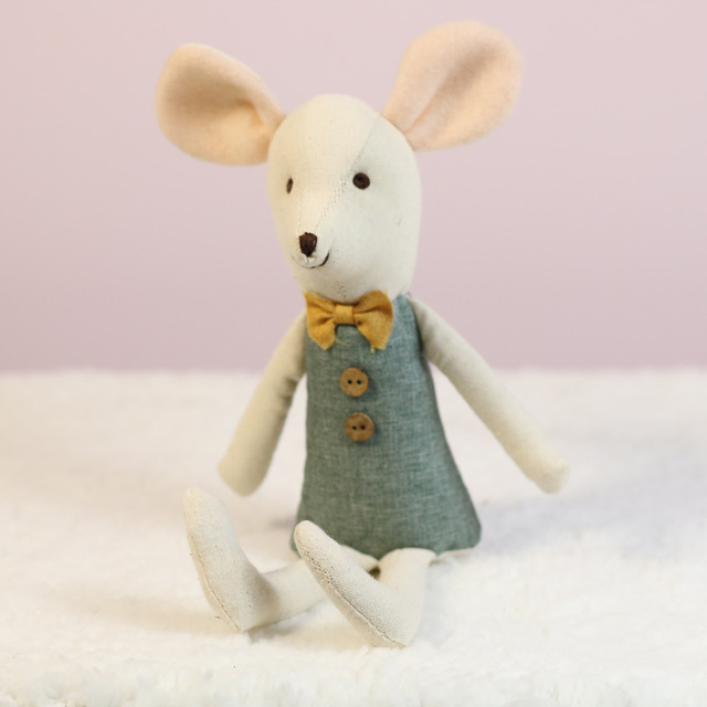 Miękka pluszowa mysz lalka 30cm - idealny prezent dla dzieci na Boże Narodzenie i urodziny - Wianko - 13