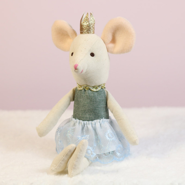 Miękka pluszowa mysz lalka 30cm - idealny prezent dla dzieci na Boże Narodzenie i urodziny - Wianko - 14