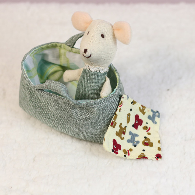 Miękka pluszowa mysz lalka 30cm - idealny prezent dla dzieci na Boże Narodzenie i urodziny - Wianko - 12