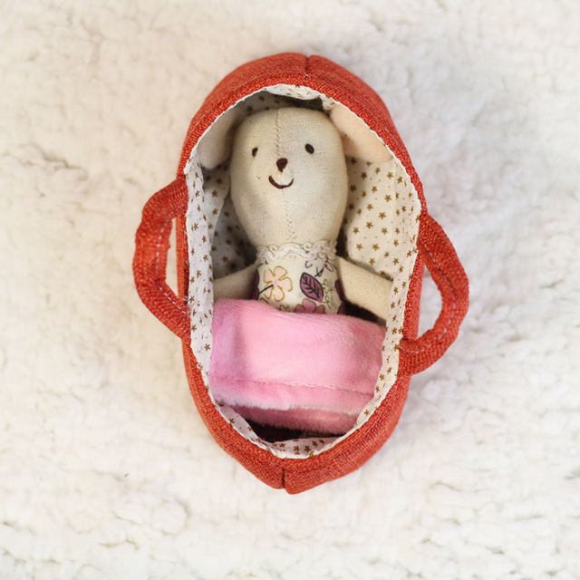 Miękka pluszowa mysz lalka 30cm - idealny prezent dla dzieci na Boże Narodzenie i urodziny - Wianko - 18
