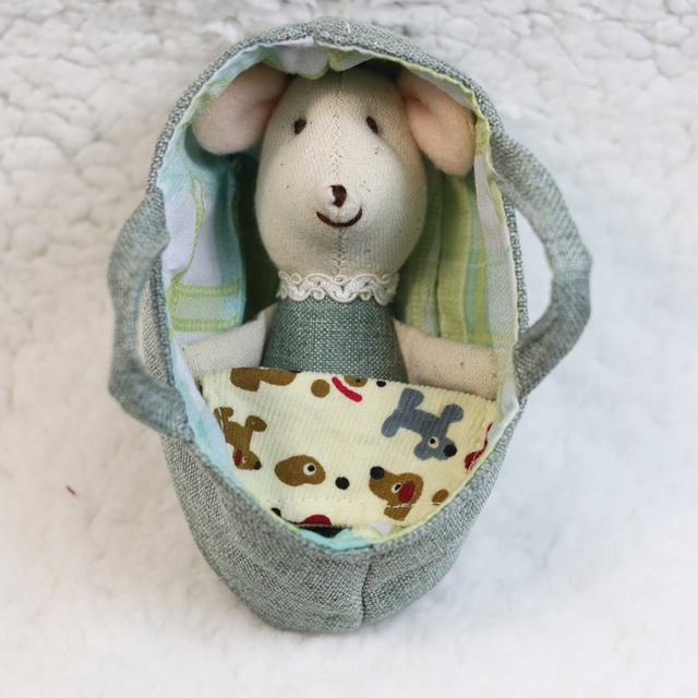 Miękka pluszowa mysz lalka 30cm - idealny prezent dla dzieci na Boże Narodzenie i urodziny - Wianko - 11