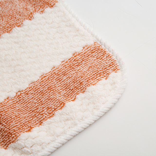 Zestaw ręczników łazienkowych Snowman 6 sztuk, miękkie ręczniki kąpielowe z 100% bawełny, chłonne i przyjazne dla skóry, w pasującym do łazienki paskowym wzorze - Wianko - 5