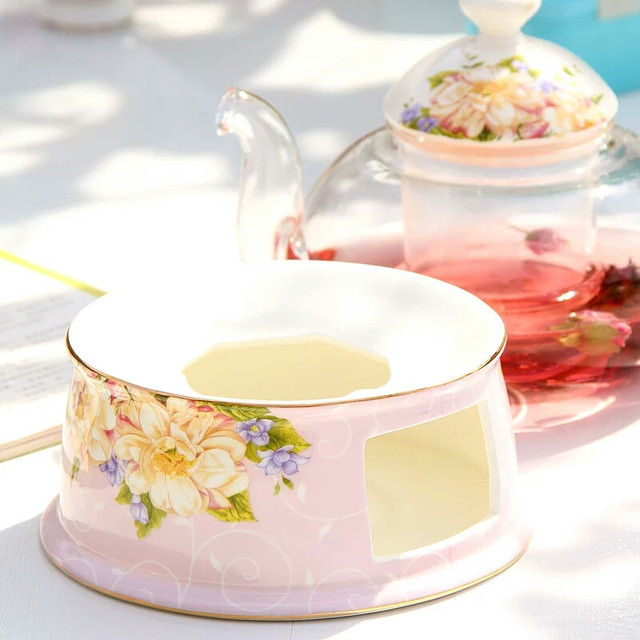 Dzbanek szklany z zaparzaczem do herbaty, ceramiczne naczynie do podgrzewania, żaroodporny czajnik Teaset - Wianko - 6