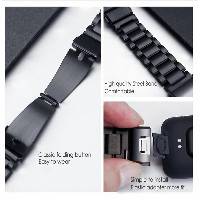 Pasek ze stali nierdzewnej do zegarka Xiaomi Mi Lite - Wianko - 9