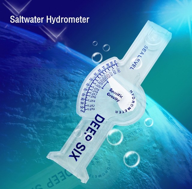 Precyzyjny tester zasolenia wody morskiej - hydrometr akwarium, miernik testowy dla ryb, waga właściwa wody - Wianko - 1