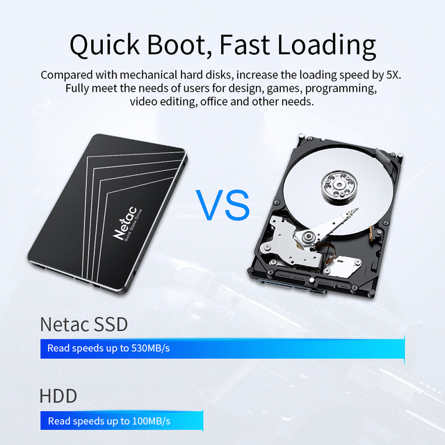 Dysk twardy SSD Netac 2.5 SATA3 o pojemności 120GB, 128GB, 240GB, 256GB, 480GB, 512GB i 1TB - wewnętrzny półprzewodnikowy dla laptopa i komputera Desktop - Wianko - 4