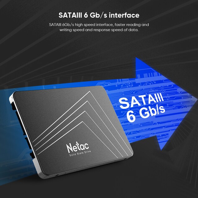 Dysk twardy SSD Netac 2.5 SATA3 o pojemności 120GB, 128GB, 240GB, 256GB, 480GB, 512GB i 1TB - wewnętrzny półprzewodnikowy dla laptopa i komputera Desktop - Wianko - 3