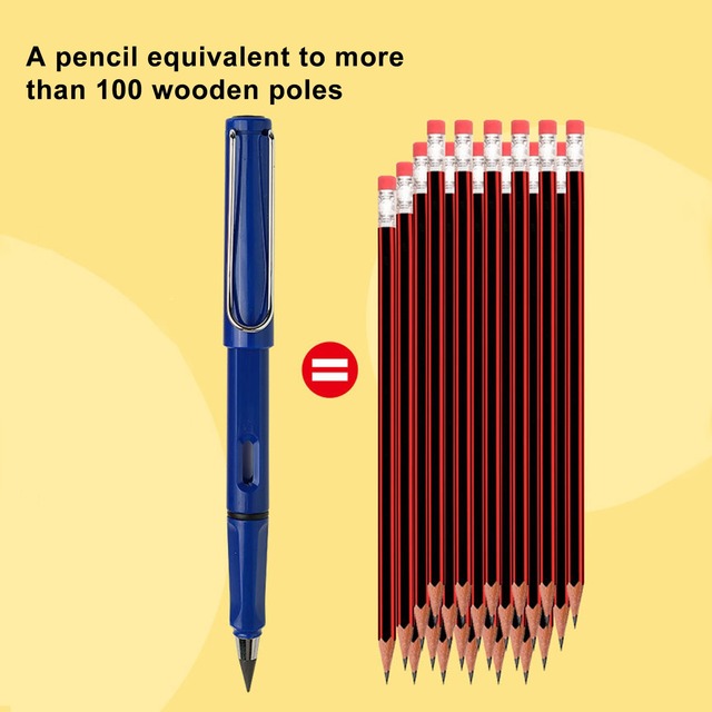 Ołówek nieograniczony wieczny bez atramentu - idealny do malowania i szkicowania dzieci - Standardowe ołówki - Wianko - 1