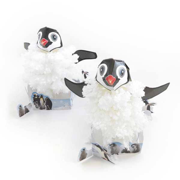 Magiczne rosnące drzewa pingwinów DIY - zabawka naukowa dla dzieci, japoński styl - Wianko - 3
