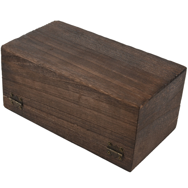 Drewniane Retro pudełko na chusteczki - elegancki podstawek na papierowe serwetki do samochodu i domu - Wianko - 5