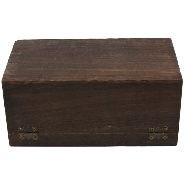 Drewniane Retro pudełko na chusteczki - elegancki podstawek na papierowe serwetki do samochodu i domu - Wianko - 7