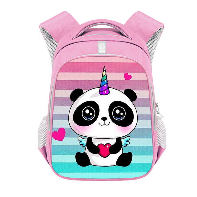 Plecak szkolny Kawaii Panda dla nastolatek i kobiet z miejscem na laptopa i książki - Wianko - 8