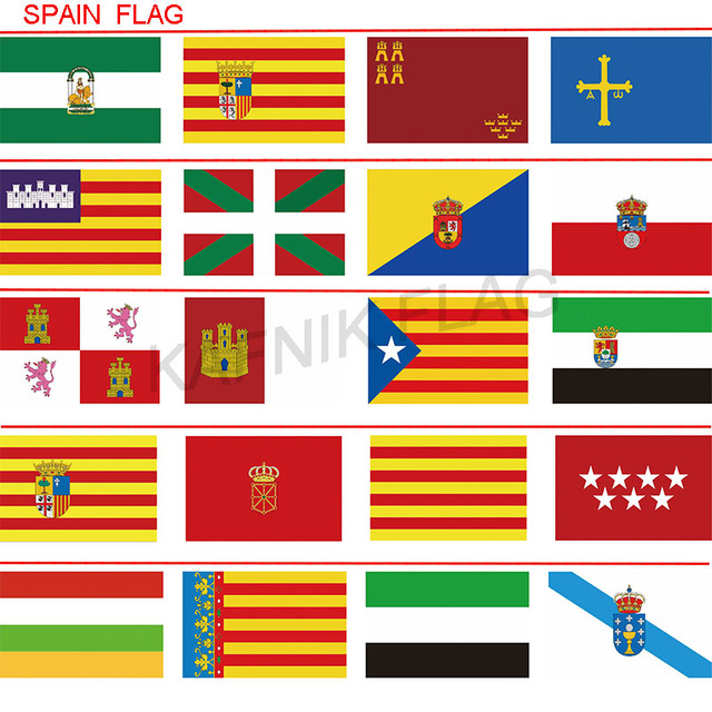 Flaga hiszpańska Estremadura - KAFNIK, 90*150 cm - Wianko - 1